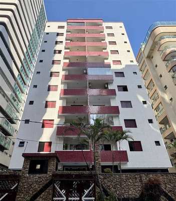 apartment em Rua Pajé, Tupi - Praia Grande - SP