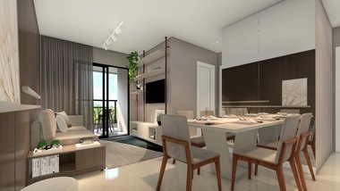apartment em Rua Francisco Balchak, Boa Vista - Curitiba - PR