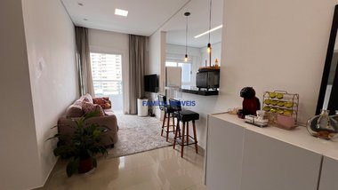 apartment em Avenida Washington Luís, Vila Mathias - Santos - SP