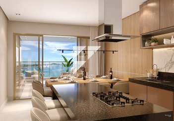 apartment em Avenida Beira Mar, Praia do Morro - Guarapari - ES