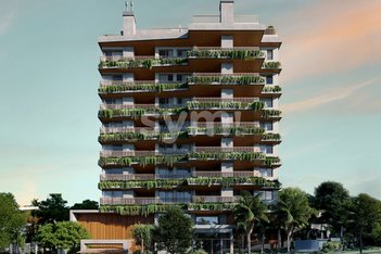 apartment em Rua Doutor Alexandre Gutierrez, Água Verde - Curitiba - PR