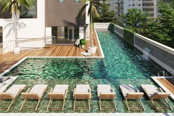 apartment em Rua 256, Meia Praia - Itapema - SC