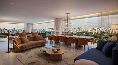 apartment em Avenida República do Líbano, Ibirapuera - São Paulo - SP