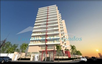 apartment em Avenida Juscelino Kubitschek de Oliveira, Caiçara - Praia Grande - SP