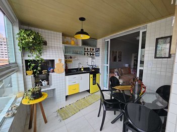 apartment em Rua Monte Castelo, Aviação - Praia Grande - SP