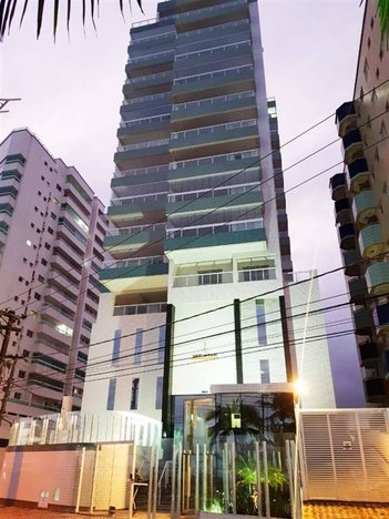 apartment em Rua Maria Inez Bacheschi Rúbio, Maracanã - Praia Grande - SP