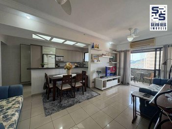 apartment em Rua Tiago Tacão, Ponta da Praia - Santos - SP