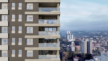 apartment em Rua Dante Pelizzari, Panazzolo - Caxias do Sul - RS