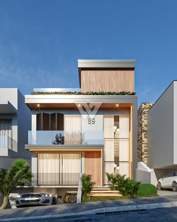 house em Rua Rezala Simão, Santa Quitéria - Curitiba - PR