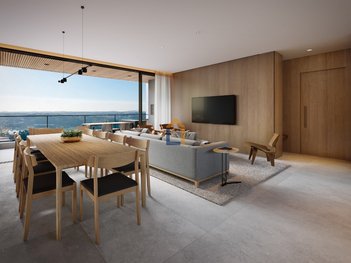 apartment em Rua Jerônimo Durski, Batel - Curitiba - PR