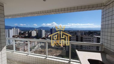 apartment em Avenida Presidente Kennedy, Mirim - Praia Grande - SP