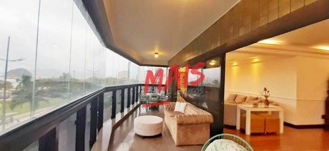 apartment em Avenida Presidente Wilson, José Menino - Santos - SP