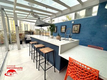 apartment em Rua Leonardo Cerveira Varandas, Paraíso do Morumbi - São Paulo - SP