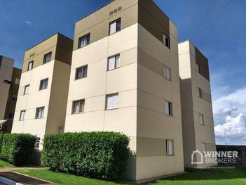 apartment em Rua Manoel Alves da Silva, Conjunto Habitacional João Turquino - Londrina - PR