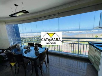 apartment em Avenida da Riviera, Centro - Bertioga - SP