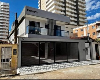 house em Rua Américo Vespúcio, Aviação - Praia Grande - SP