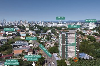 apartment em Rua Boa Saúde, Primavera - Novo Hamburgo - RS