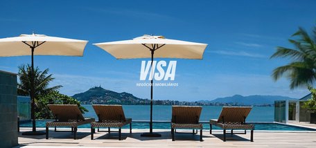 apartment em Estrada Haroldo Soares Glavan, Cacupé - Florianópolis - SC