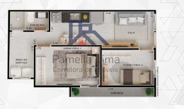 apartment em Rua Odete Gomes Barreto, Vila Carrão - São Paulo - SP