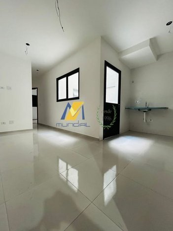 apartment em Rua Grã-Bretanha, Vila Príncipe de Gales - Santo André - SP
