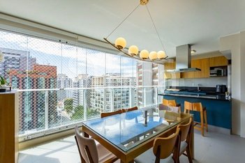 apartment em Alameda dos Jurupis, Indianópolis - São Paulo - SP