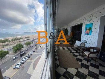 apartment em Avenida Atlântica, Copacabana - Rio de Janeiro - RJ
