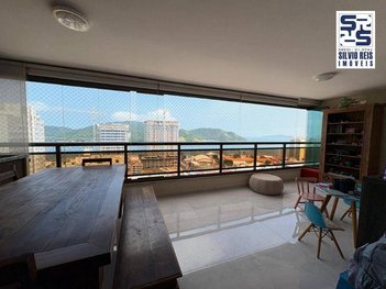 apartment em Rua Brigadeiro Galvão, Ponta da Praia - Santos - SP