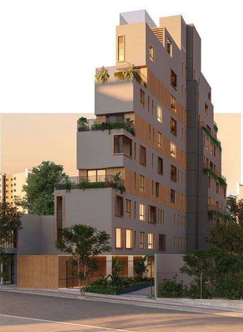 apartment em Rua Rio de Janeiro, Lourdes - Belo Horizonte - MG