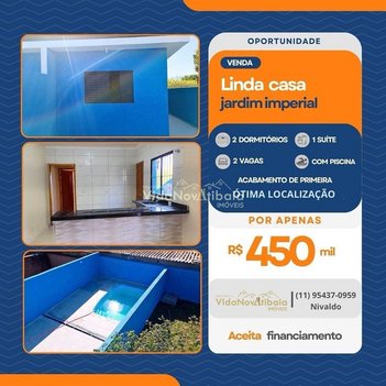 house em Rua Giuliano Occhini, Jardim Imperial - Atibaia - SP