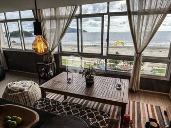 apartment em Avenida Manoel da Nóbrega, Itararé - São Vicente - SP