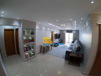 apartment em Avenida São Pedro, Aviação - Praia Grande - SP