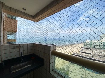 apartment em Avenida Presidente Castelo Branco, Aviação - Praia Grande - SP