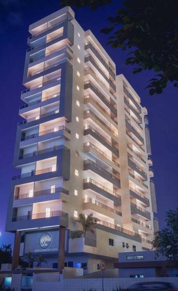 apartment em Avenida Costa Machado, Canto do Forte - Praia Grande - SP