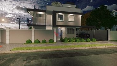 house em Rua Cidade de Tubarão, Cidade Industrial - Curitiba - PR
