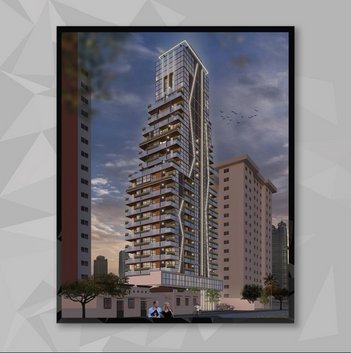 apartment em Rua Castro Alves, Batel - Curitiba - PR