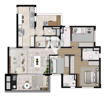 apartment em Rua Havaí, Sumaré - São Paulo - SP