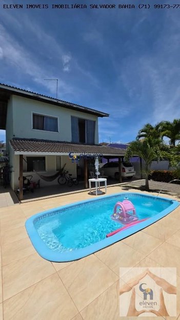 house em Rodovia BA-099 - Estrada do Côco, Boa União (Abrantes) - Camaçari - BA