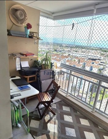 apartment em Rua Caminho do Guaramar, Antártica - Praia Grande - SP