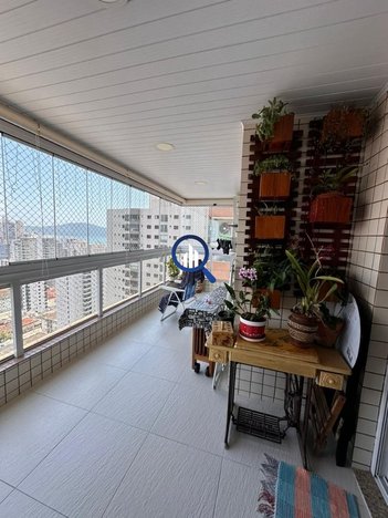 apartment em Rua Argentina, Guilhermina - Praia Grande - SP