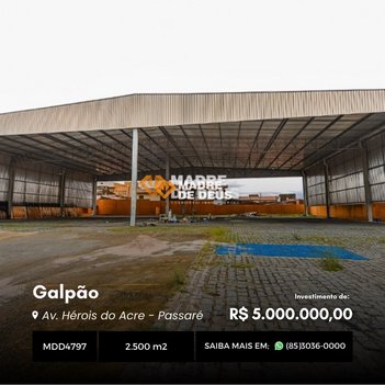 industrial em Heróis do Acre, Passaré - Fortaleza - CE