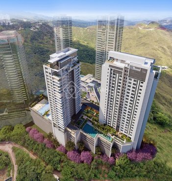 apartment em Praça Nossa Senhora da Abadia, Jardim das Mangabeiras - Nova Lima - MG