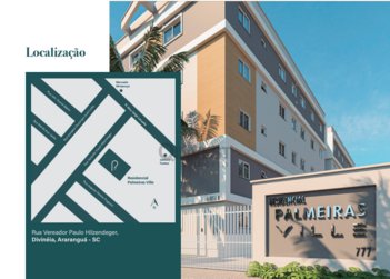 apartment em Rua Vereador Paulo Hilzendeger, Nova Divinéia - Araranguá - SC
