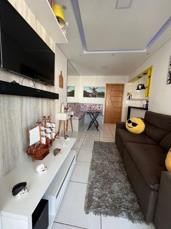 apartment em Avenida Carlos Martiniano de Andrade Bittencourt, Aviação - Praia Grande - SP