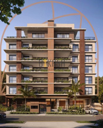 apartment em Rua Wenceslau Sarnacki, Mossunguê - Curitiba - PR