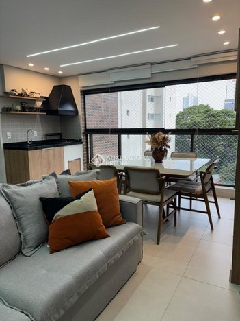 apartment em Rua Tabaiares, Vila Assunção - Santo André - SP