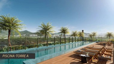 apartment em Estrada Haroldo Soares Glavan, Cacupé - Florianópolis - SC