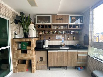 apartment em Rua Campinas, Boqueirão - Praia Grande - SP