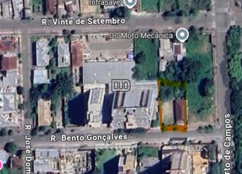land_lot em Rua Bento Gonçalves, Nossa Senhora de Lourdes - Caxias do Sul - RS