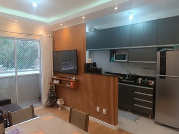 apartment em Rua Padre Eugênio, Jardim Jacinto - Jacareí - SP