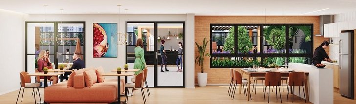 apartment em Rua Italina, Vila Carmosina - São Paulo - SP